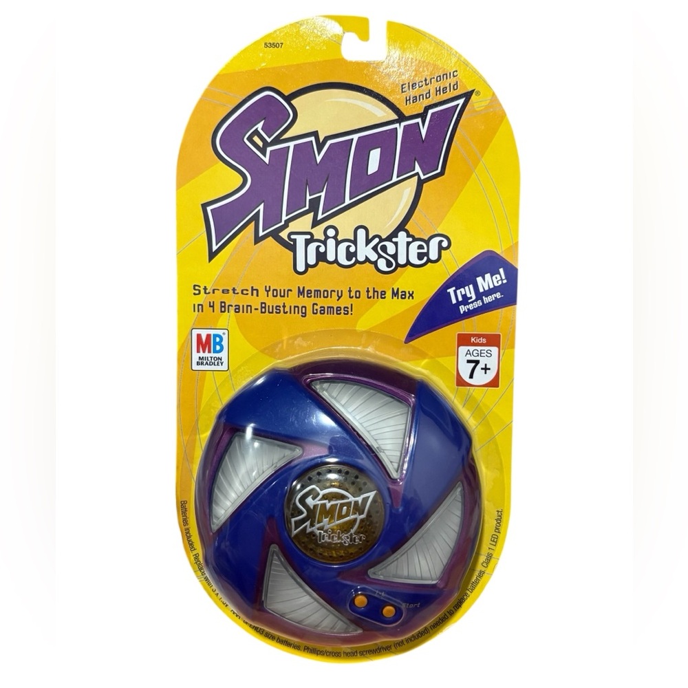New Simon Trickster Electronic Hand Held Game